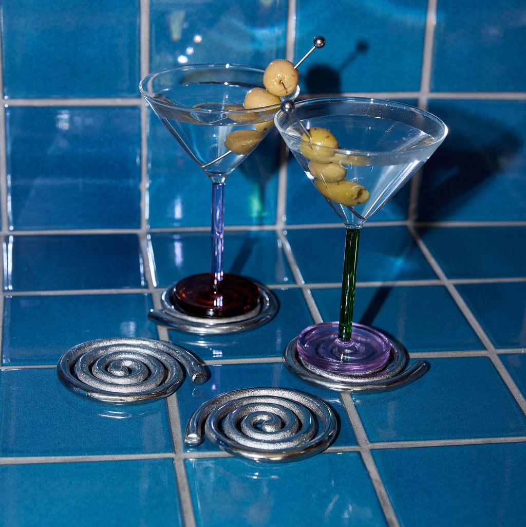 Piano Cocktail Glasses, Birdland -  by Carlyle Avenue