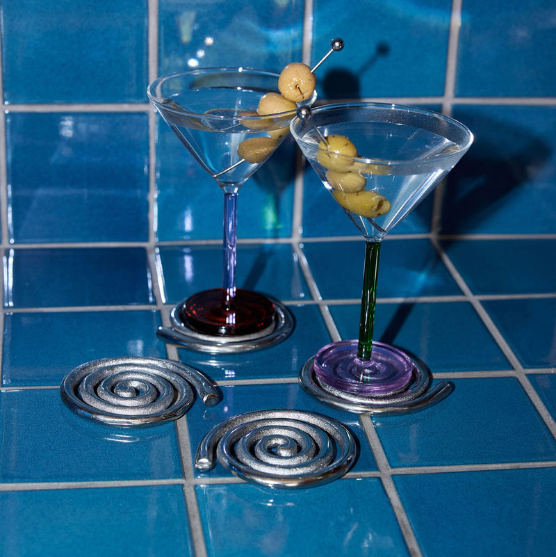 Piano Cocktail Glasses, Birdland -  by Carlyle Avenue