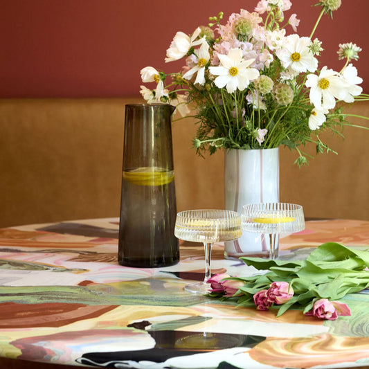 L'Avenue Glassware - Smoke - Drinkware by Carlyle Avenue