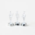 Lighted Nutcracker on Base, Set of 3 Assorted