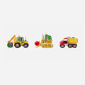 Construction Ornament, Set of 3 Assorted