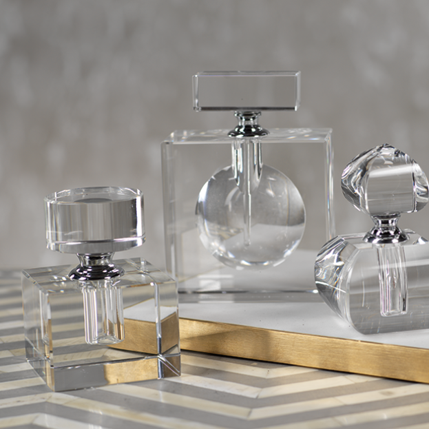 Mini Modern Morocco Perfume Bottles - Decorative Accessories by Carlyle Avenue