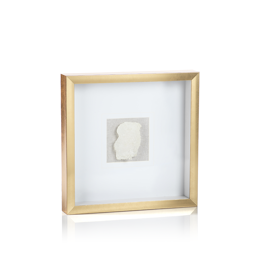Gold Framed Crystals