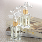 Veranda Porcelain Diffuser - French Gardenia - Diffusers by Carlyle Avenue