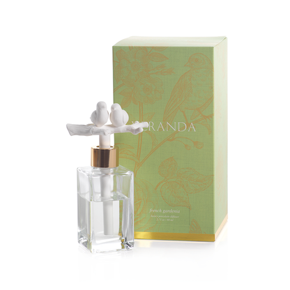 Veranda Porcelain Diffuser - French Gardenia - Diffusers by Carlyle Avenue