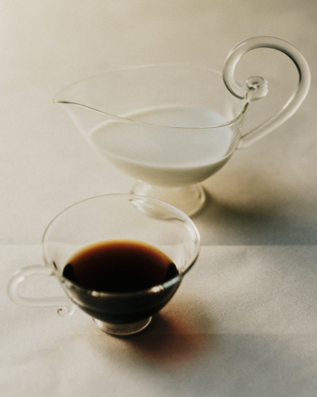 Petite Tasse, Clear (Set of 2) - Drinkware Sets by Carlyle Avenue