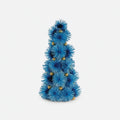 Festive Fiber Blend Decorative Tree - Blue