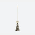 Gold Tree Glass Taper Candle Holder