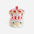 Nutcracker Ceramic Cookie Jar - 10"