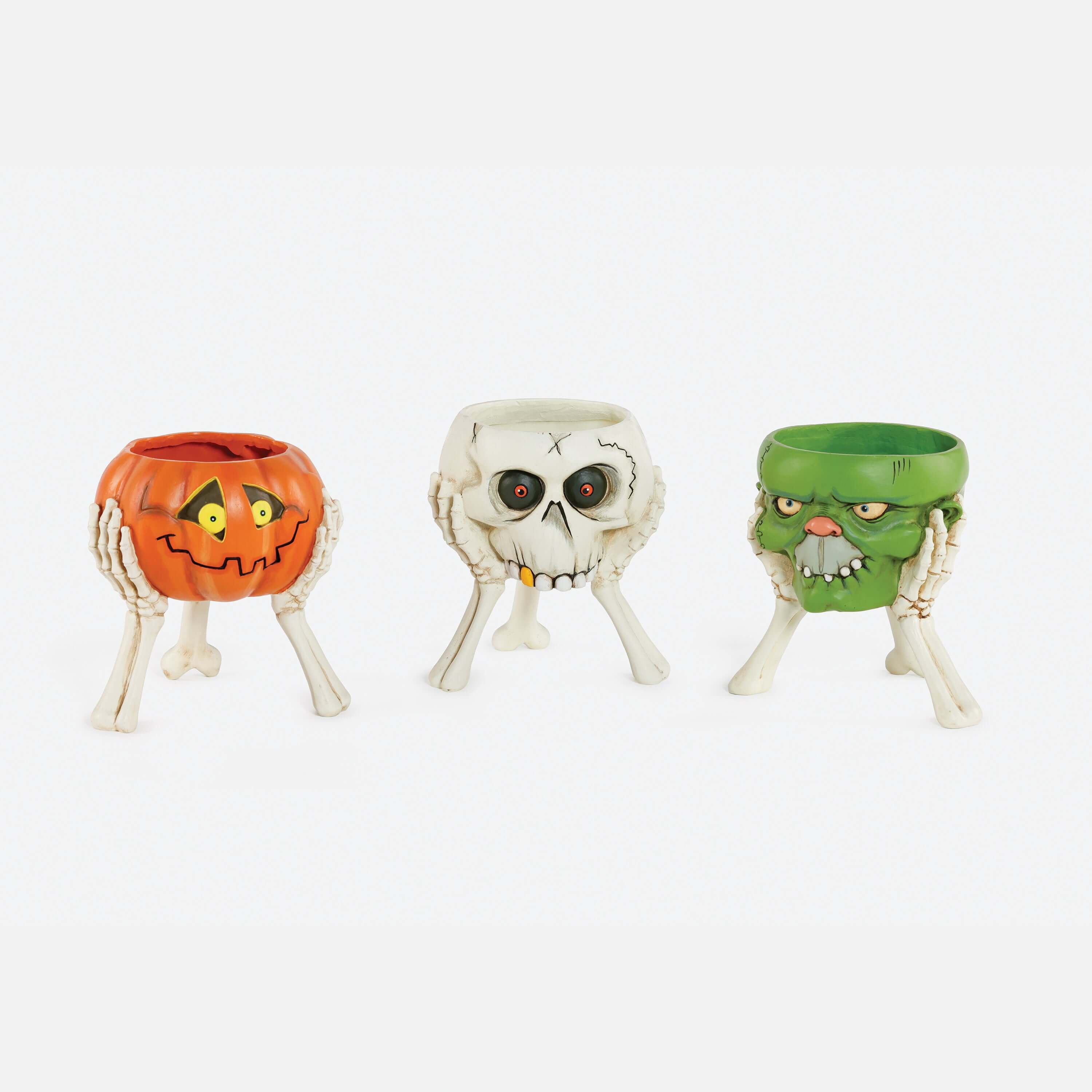 Ghoul Bowl - 3 Assorted - Resin