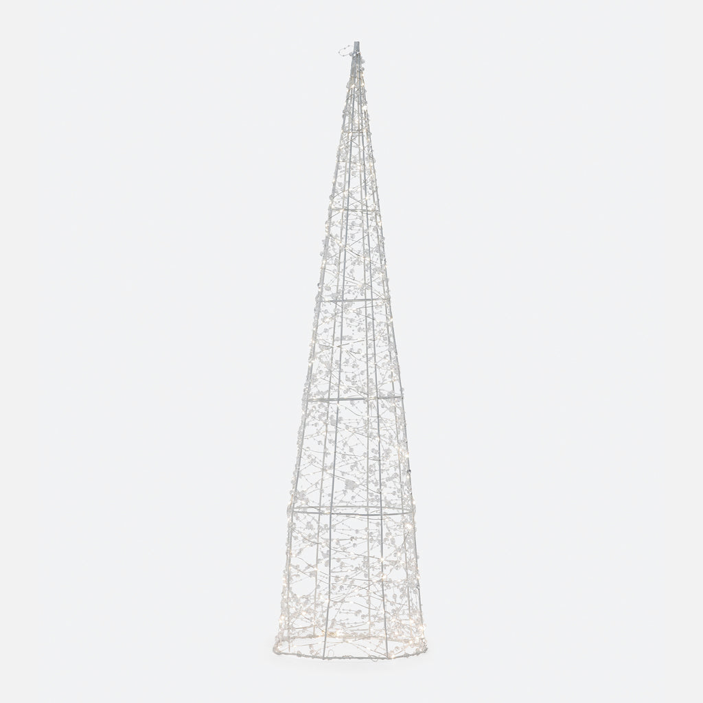 Wire Frame LED Cone Tree - 39.5"