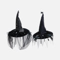 Fancy Fabric Witch Hats - Set of 2 Assorted