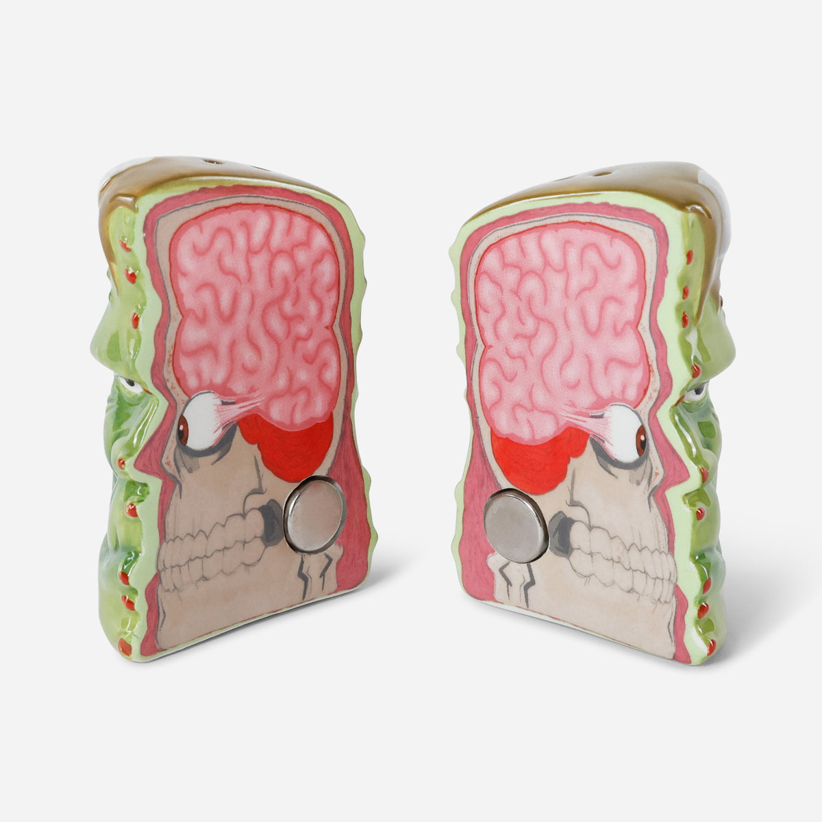 Franken's Ceramic Salt & Pepper Shakers