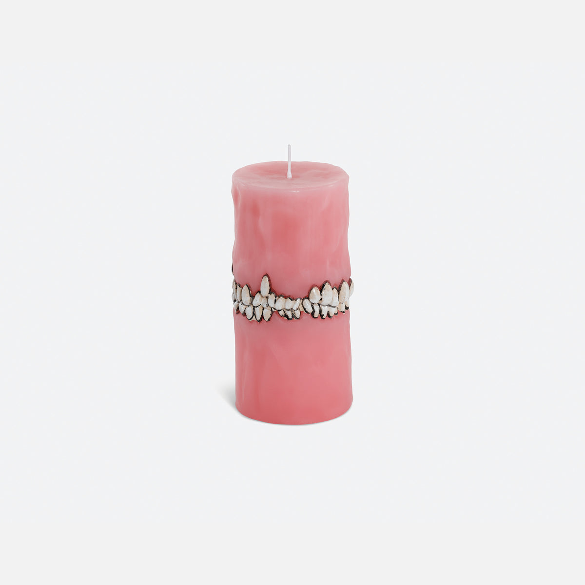 Teeth Pillar Candle