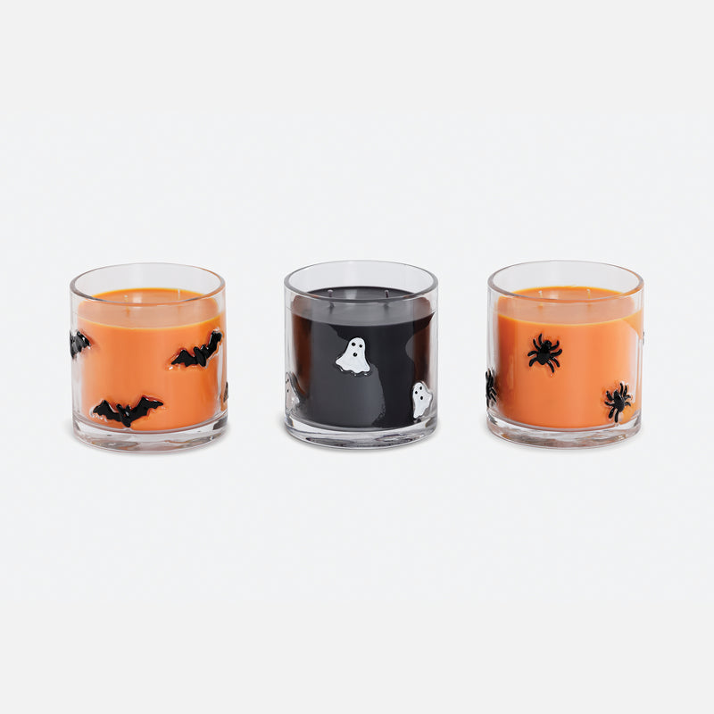 Halloween Scented Candle - 3 Assorted