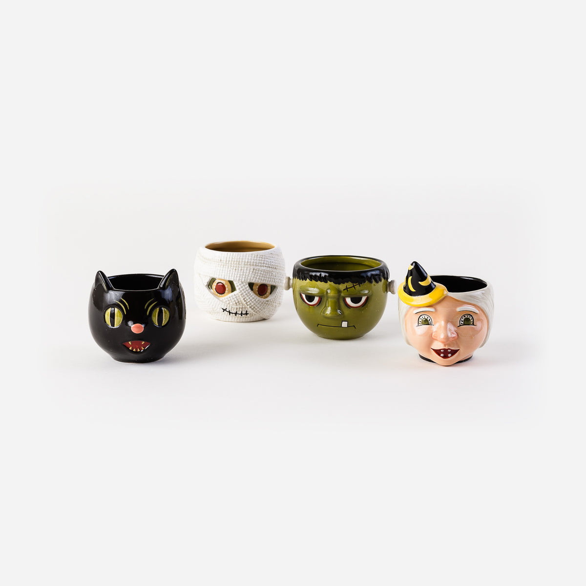 Halloween Mug, Set of 4 Assorted