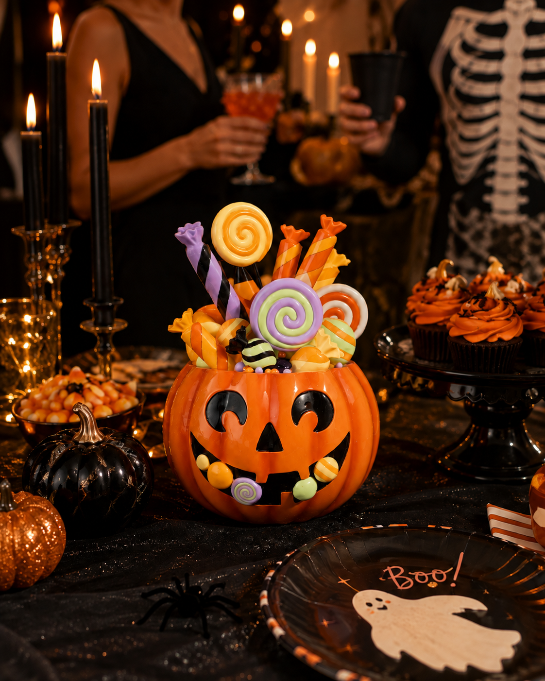 Pumpkin Candy Display