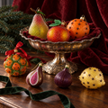 Beaded Pear Ornament
