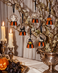 Halloween Mini Water Globe Ornament, Set of 6 Assorted