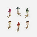 Mushroom Clip-On Ornament, Set of 6 - Ornaments by Carlyle Avenue