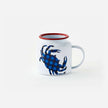 Crab Enamel Mug - Set of 6