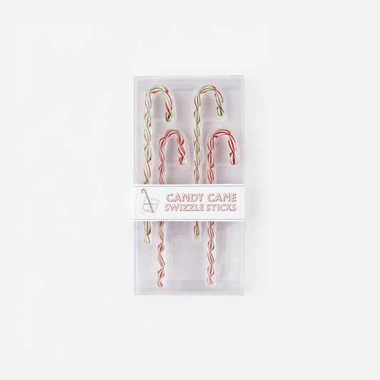 Cocktails with Santa Stir Sticks - Set of 4