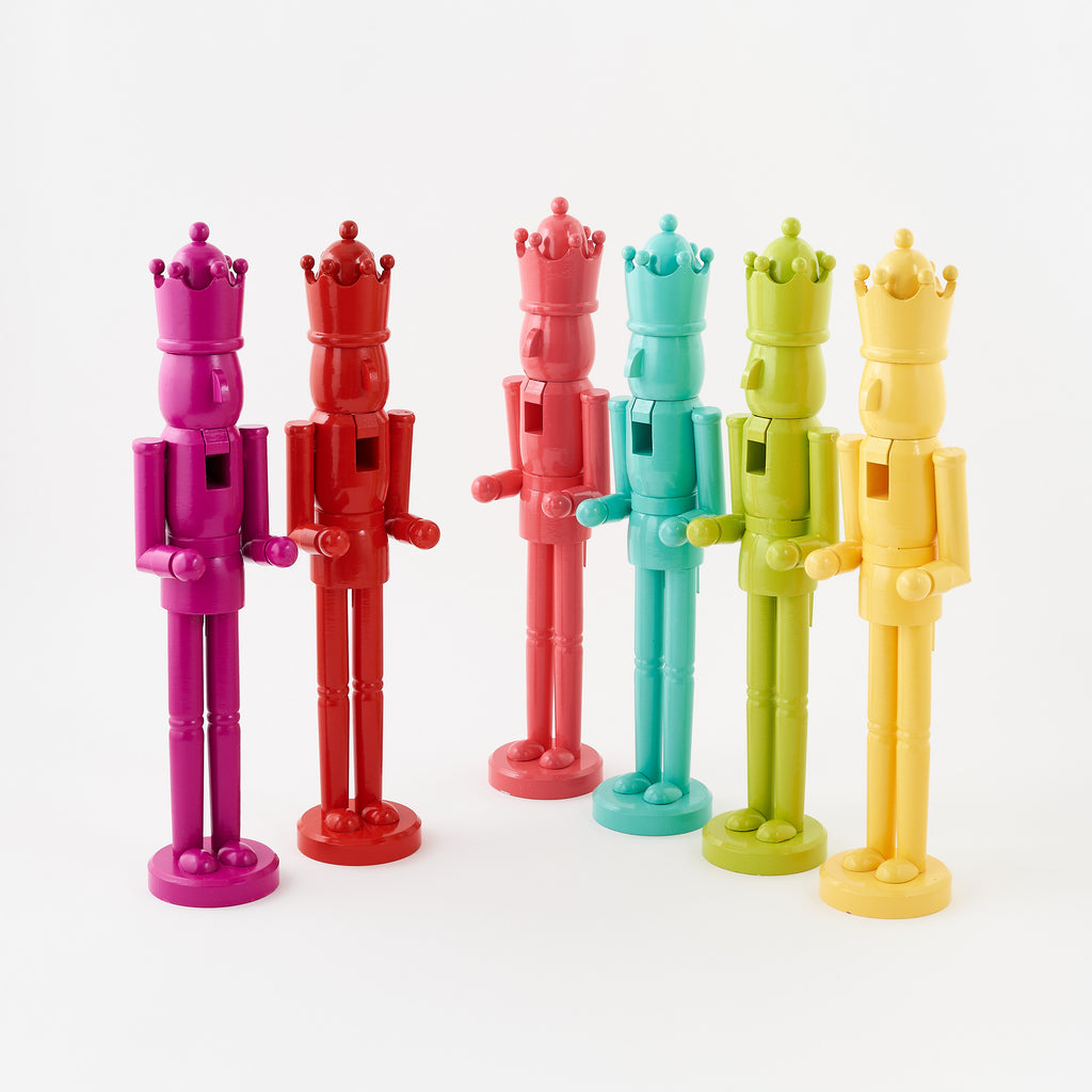 Nutcracker, Set of 6 Assorted - Large