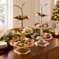 Three-Tier Stand, Set of 2 Assorted Colors