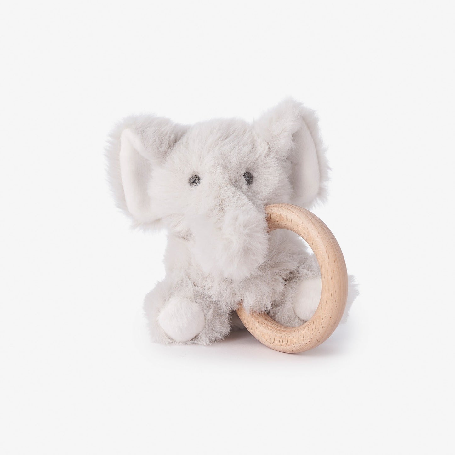 Ring Rattle Plush - Elephant