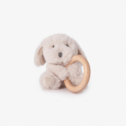 Ring Rattle Plush - Puppy