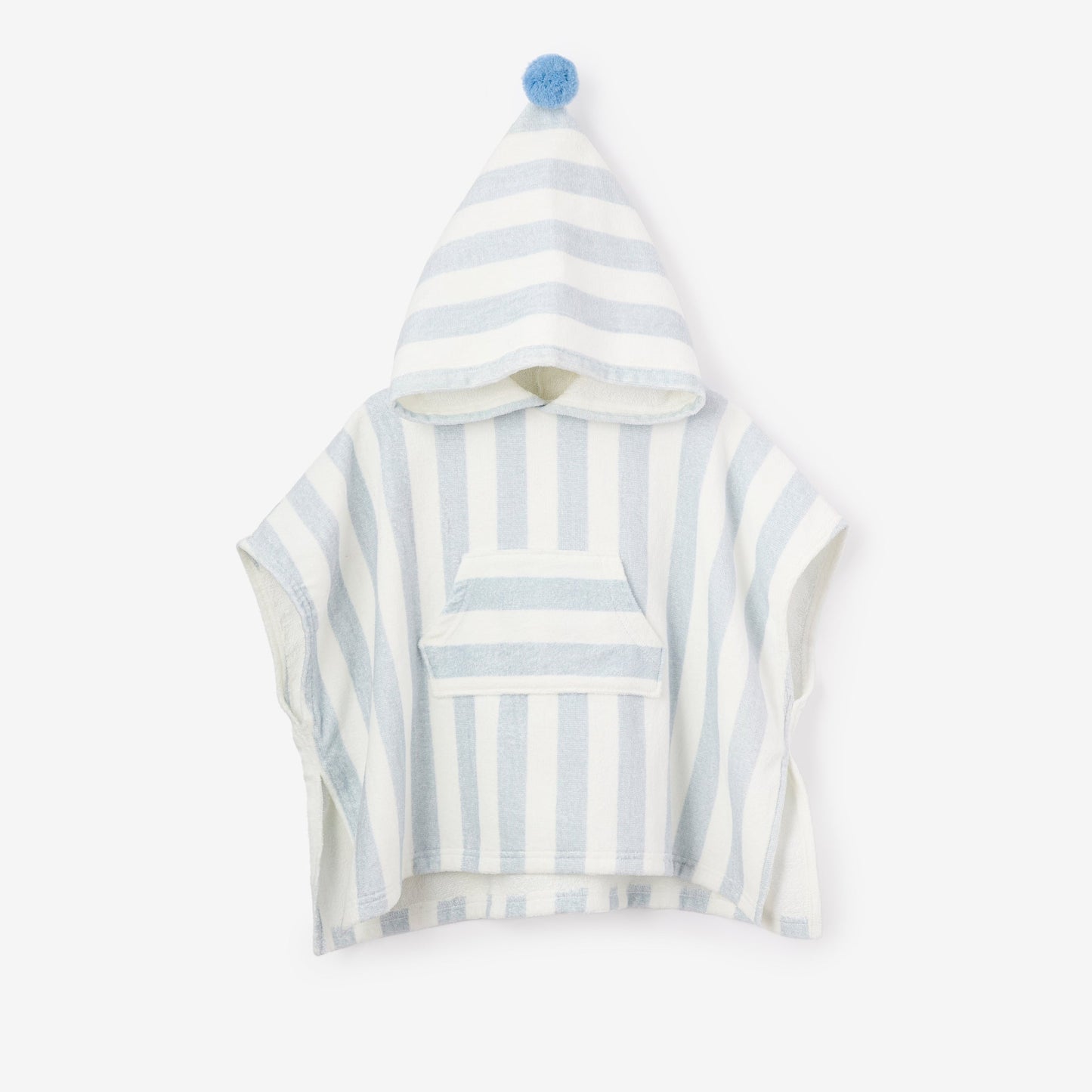 Beach Poncho Coverup - Blue Stripe - Kids by Carlyle Avenue