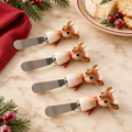 Tinsel Town Deer Spreader, Set of 4