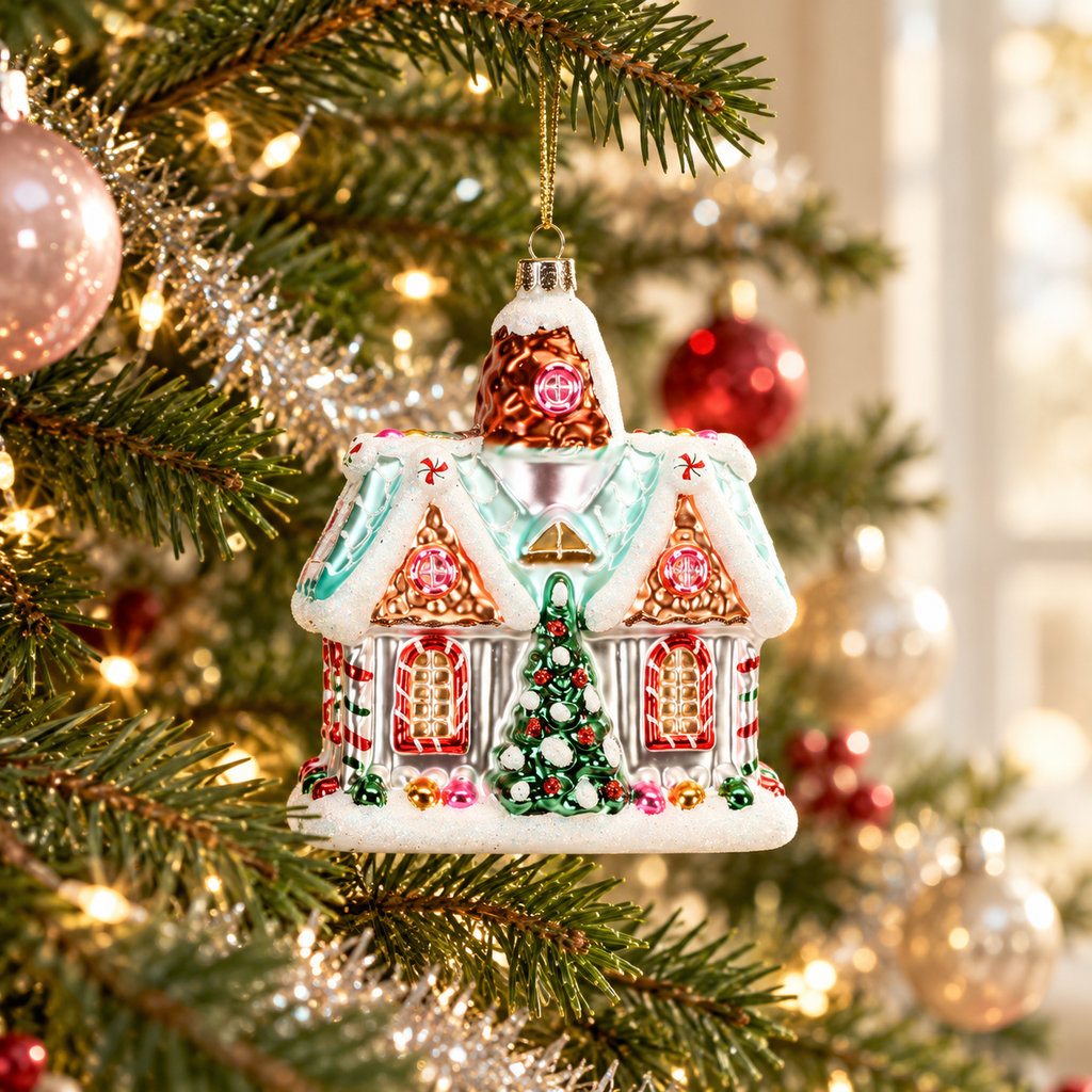 Gingerbread Cottage Ornament