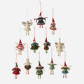 Pixie Ornament, Set of 12 Assorted