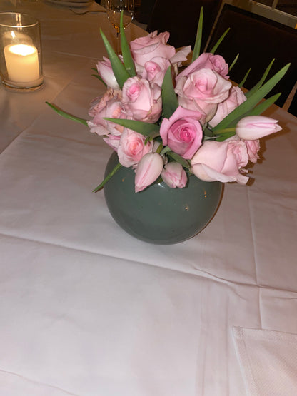 Lumen Sage Blown Glass Vase - Vases by Carlyle Avenue