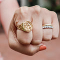 Vintage 14k Leo Ring Sz 8.75 - Jewelry by Carlyle Avenue