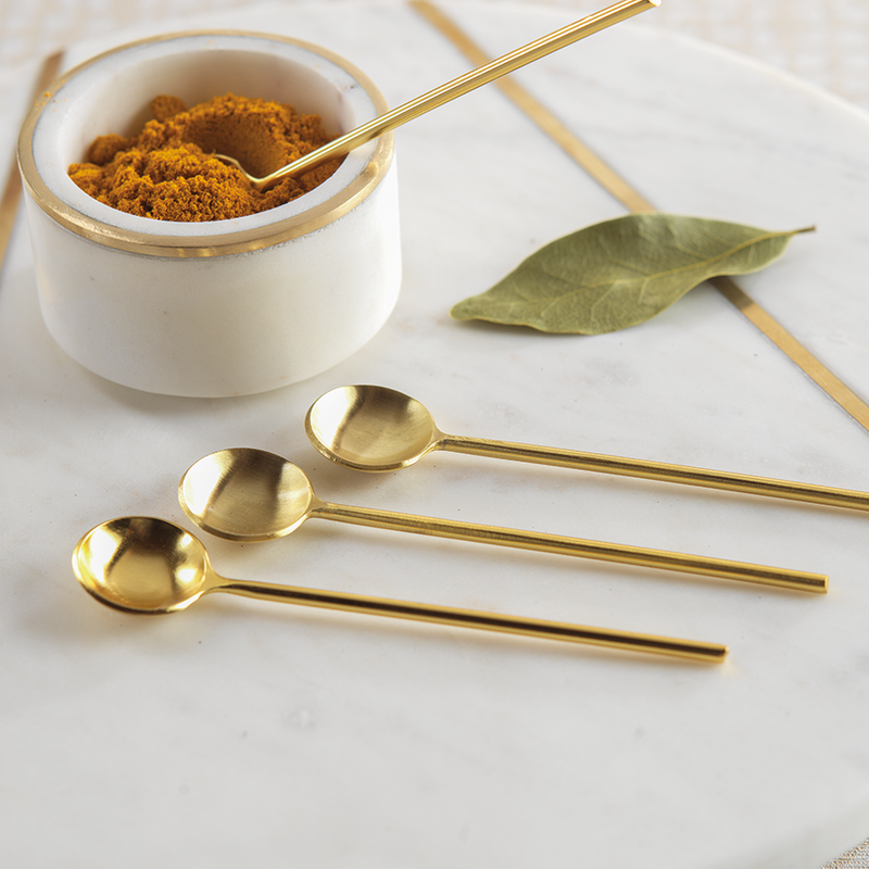 Maroc Small Tea Spoons, Set of 4