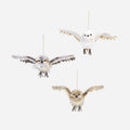 Flying Owl, Set of 3 Assorted