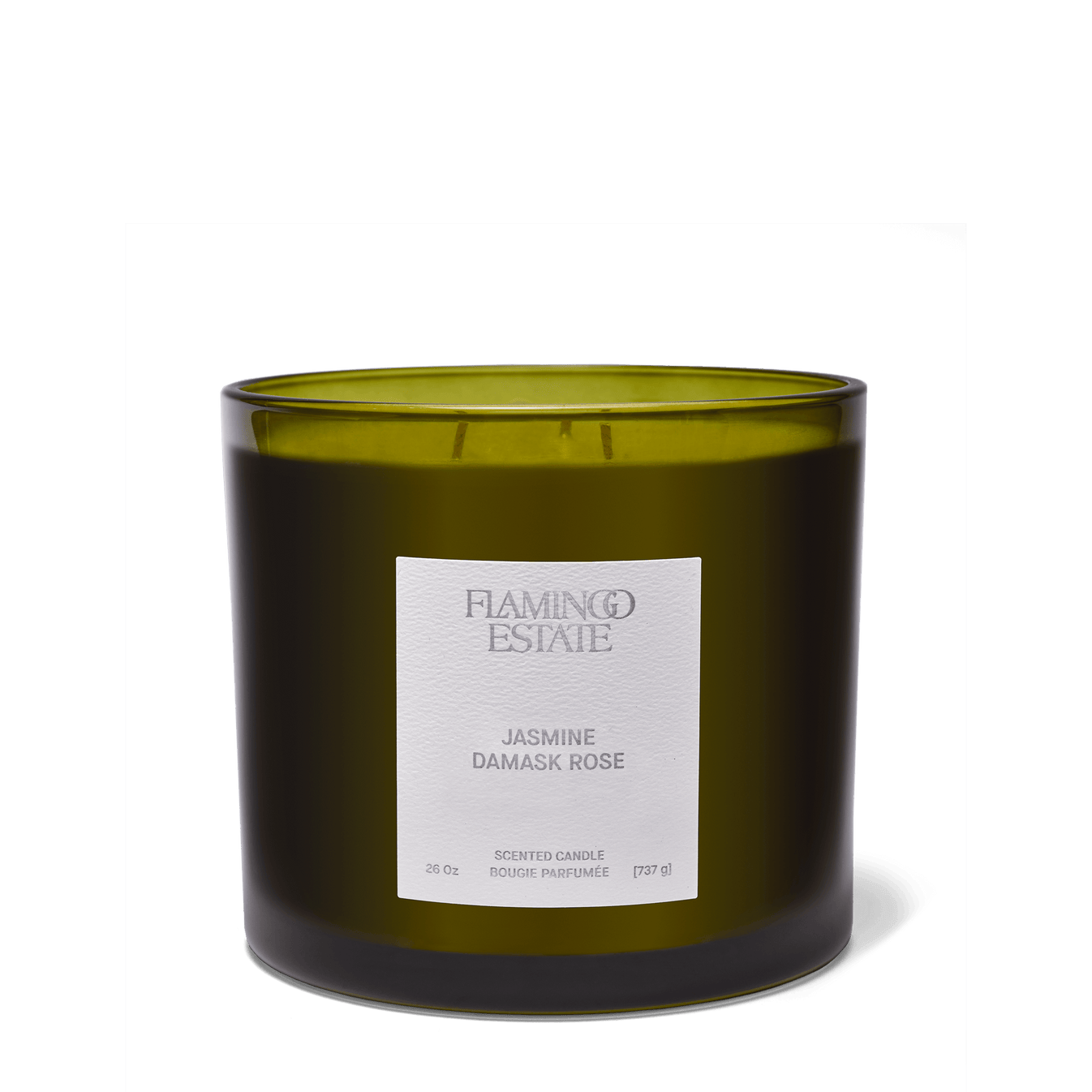 Jasmine Damask Rose Candle - 3-Wick