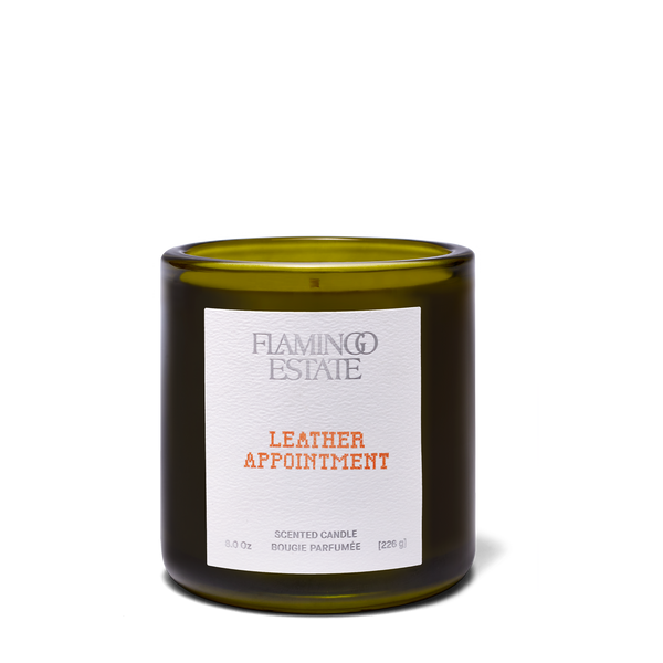 Leather Appointment Candle - CARLYLE AVENUE