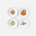 Fall "Paper" Plate, Set of 4