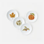 Fall "Paper" Plate, Set of 4