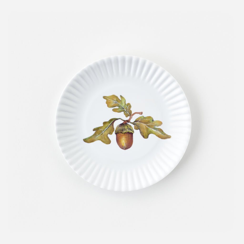 Fall "Paper" Plate, Set of 4