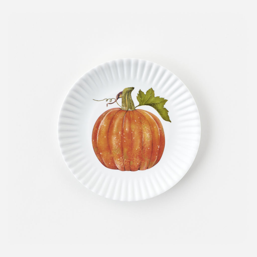 Fall "Paper" Plate, Set of 4