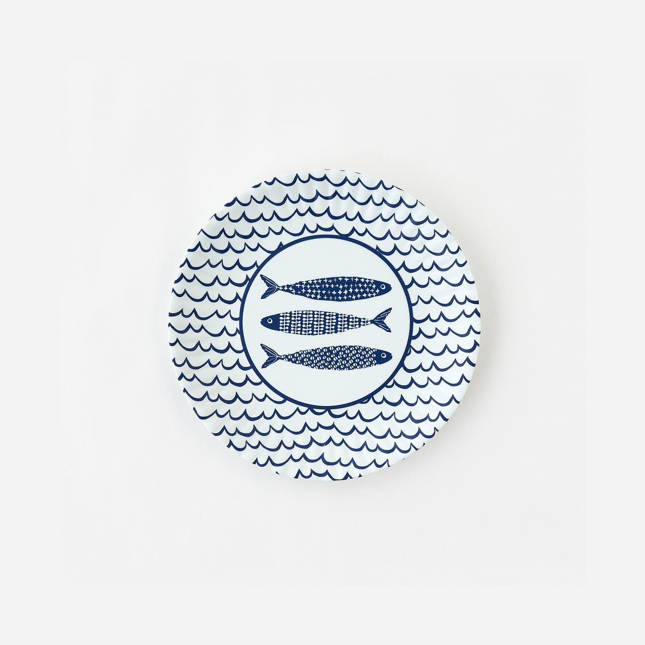 Fish "Paper" Dinner Plate, Set of 4