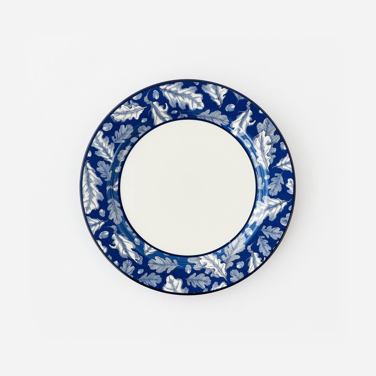 Leaf "Enamel" Plate