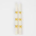 Gold Bow Taper candles - Candles by Carlyle Avenue