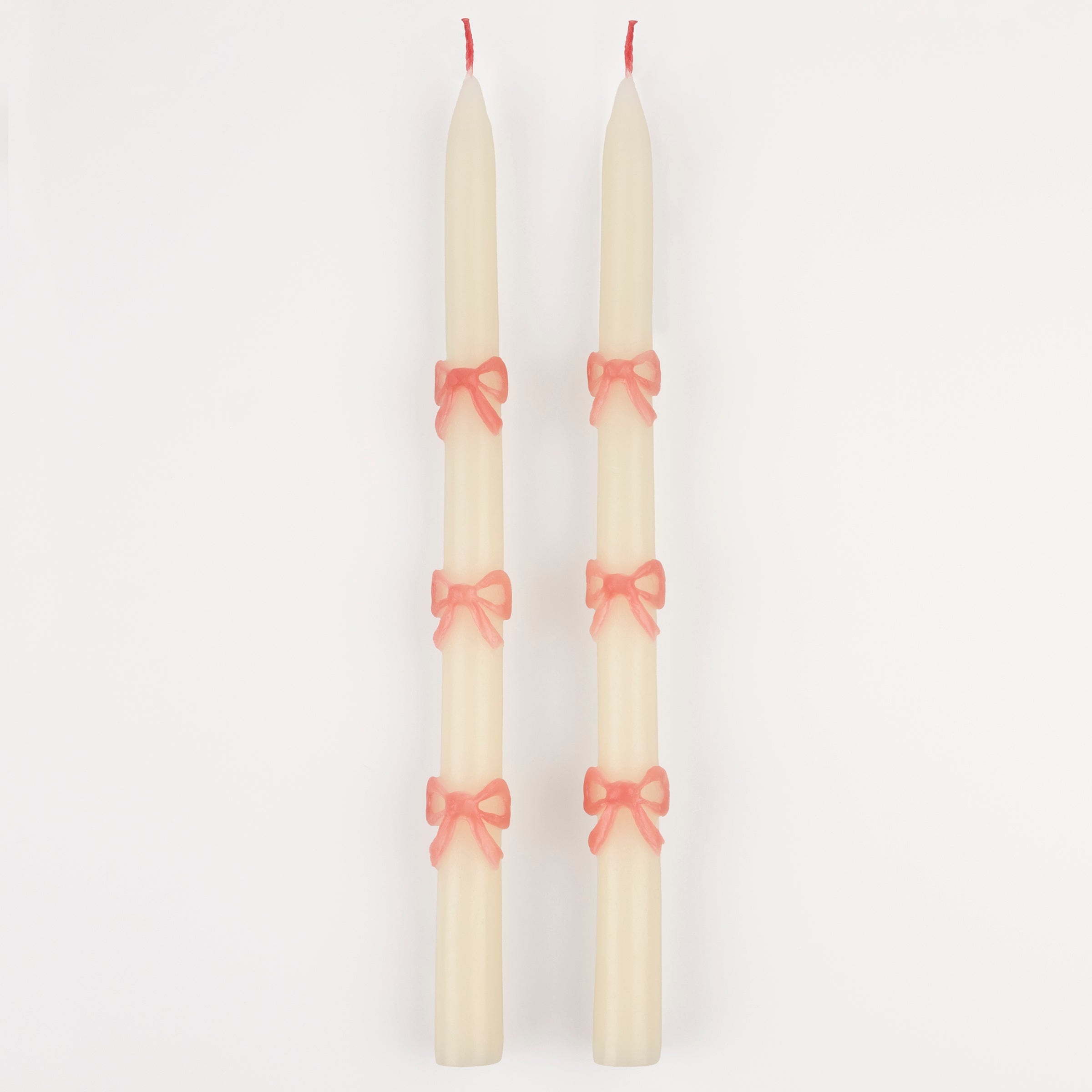Pink Bow Taper Candles - Candles by Carlyle Avenue