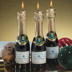 Mini Sparkling Wine Bottle Candle - Set of 6 - CARLYLE AVENUE