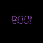 BOO LED Sign, Set of 3 Assorted